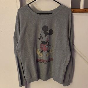 Disney Heather Gray Graphic Tee